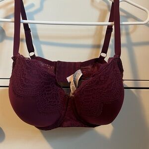 Dream Angels deep purple bra